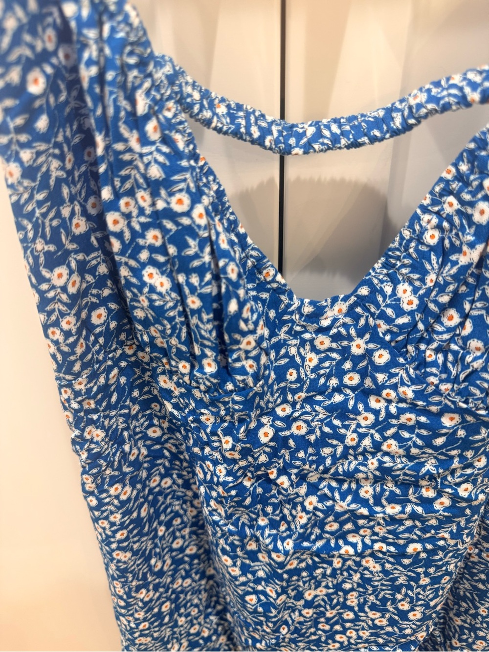 Princess Polly- Georgia Mini Dress Blue Floral NEW size 10 - Picture 8 of 8